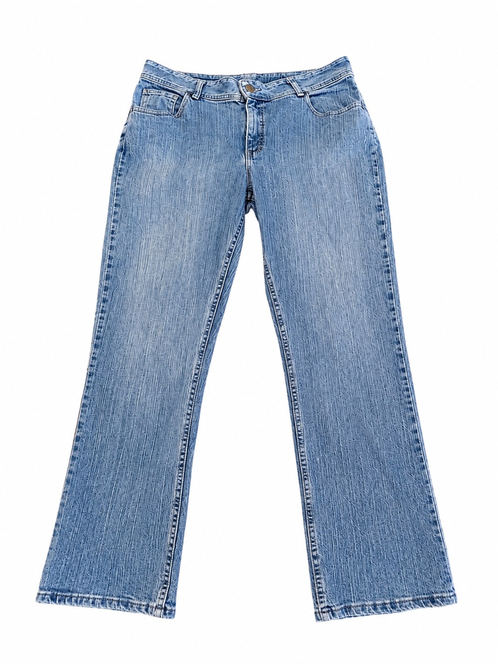 Y2K Riders Lee Womens  Light Blue Relaxed Jeans Size 16 M